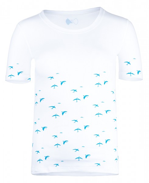 WOMEN T-Shirt birdy white